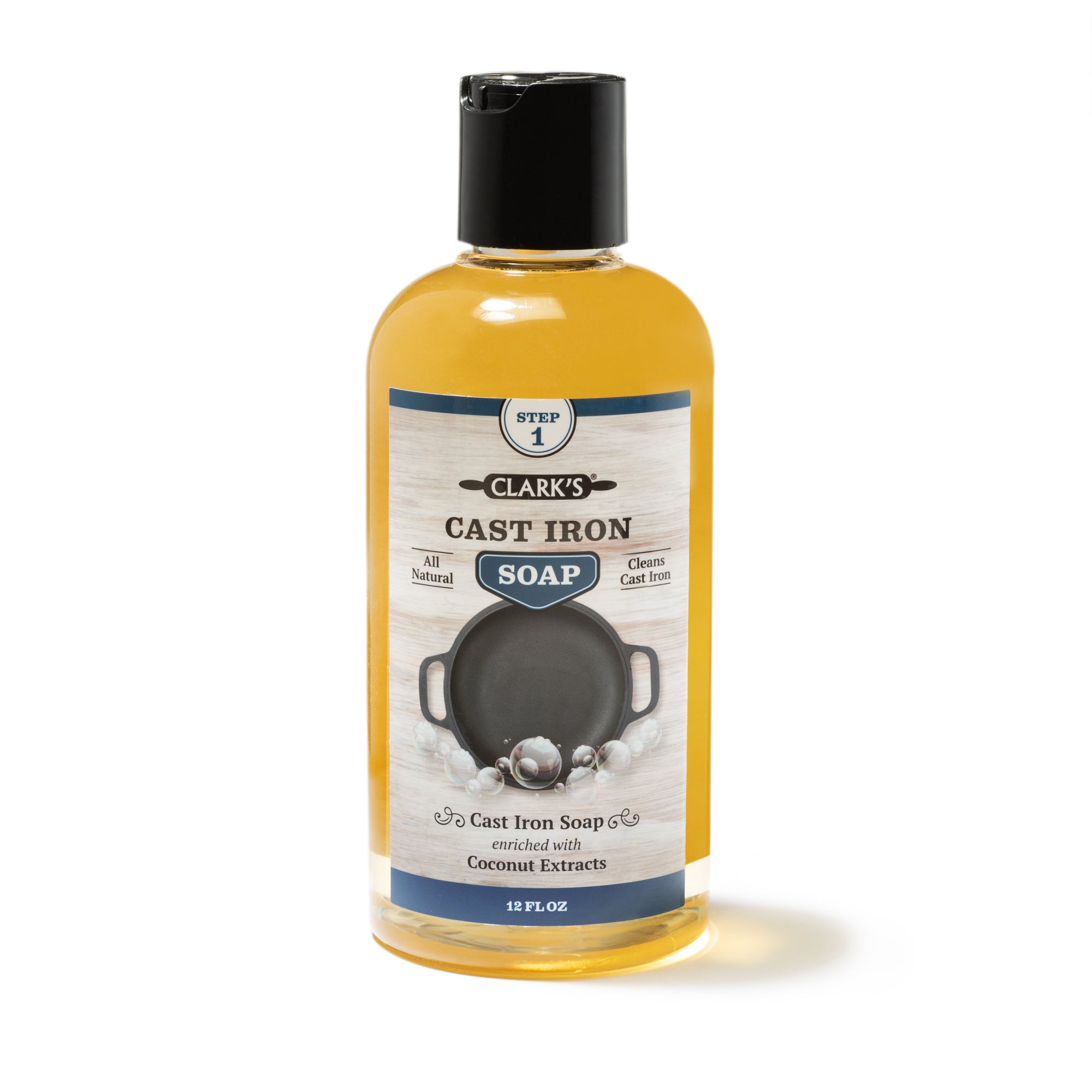 CLARK'S Cast Iron Seasoning Oil - With Fractionated Coconut Oil