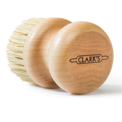 CLARK'S Small Scrub Brush - Tampico Fibers & Maple Hardwood