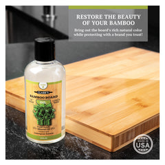 CLARK'S Bamboo Cutting Board Oil - Lemongrass Extract Enriched