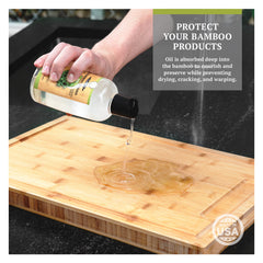 CLARK'S Bamboo Cutting Board Oil - Lemongrass Extract Enriched