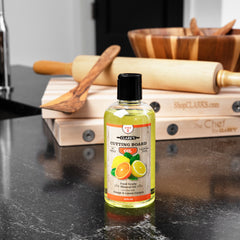 CLARK'S Cutting Board Oil - Lemon and Orange Extract Enriched